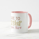 Mug Fait Pour Le Culte (Devant droit)