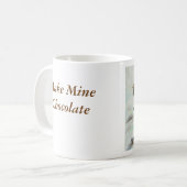 Mug Faites à les miens le chocolat ! ! (Devant gauche)
