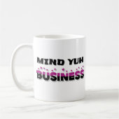 Mug Faites attention à votre entreprise (Gauche)