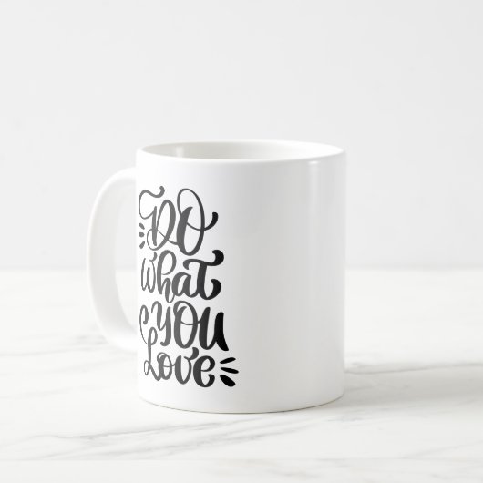 Mug Faites ce que vous aimez (Devant gauche)