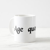 Mug Faites ce que vous jaillissez (Devant gauche)