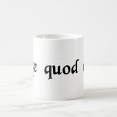 Mug Faites ce que vous jaillissez (Centre)