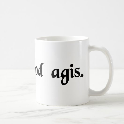 Mug Faites ce que vous jaillissez (Droite)
