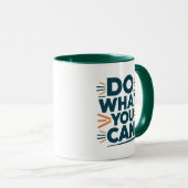 Mug Faites ce que vous pouvez (Devant droit)