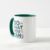 Mug Faites ce que vous pouvez (Devant gauche)