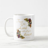 Mug Faites confiance à l'Éternel et à tous vos coeurs (Gauche)