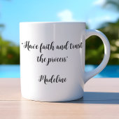 Mug Faites confiance à vos idées folles Citation motiv