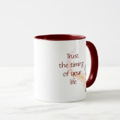 Mug Faites confiance au moment de votre soumission de (Devant droit)