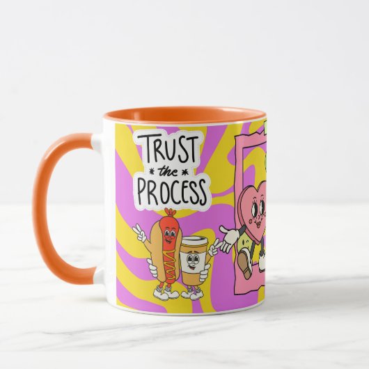 Mug faites confiance au processus (Gauche)