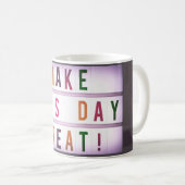 Mug Faites de ce jour un grand (Devant droit)