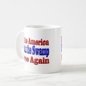 Mug Faites de l'Amérique Libre Égoutter le marais roug (Devant gauche)