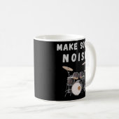 Mug Faites du bruit : batterie (Devant droit)