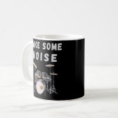 Mug Faites du bruit : batterie (Devant gauche)