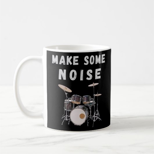 Mug Faites du bruit : batterie (Gauche)
