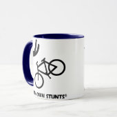 Mug Faites du vélo mes propres cascades (Devant gauche)