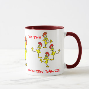Mug FAITES LA DANSE DE POULET !  par SHARON SHARPE