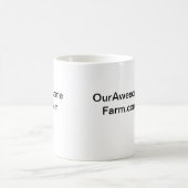 Mug Faites la promotion de votre ferme ou de votre ran (Centre)