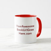 Mug Faites la promotion de votre livre Thé classique o (Devant droit)