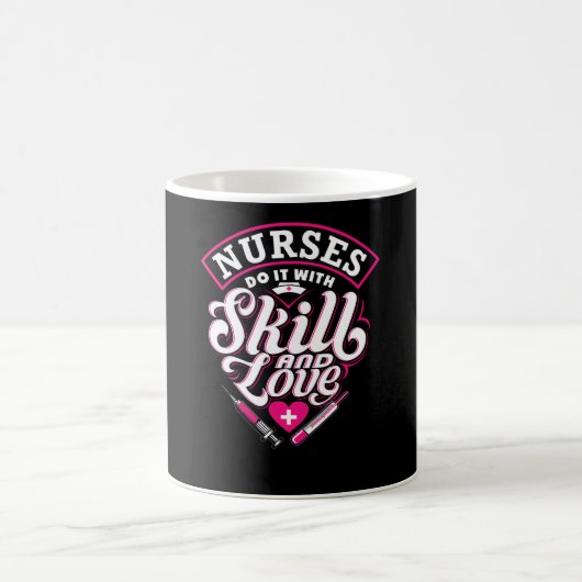 Mug Faites-le avec compétence et amour (Centre)