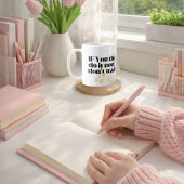 Mug "Faites-le maintenant Citation Motivationnelle - A