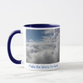 Mug Faites le monde partir,… (Gauche)