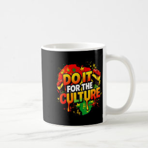 Mug Faites-le pour la culture Mois de l'histoire des N