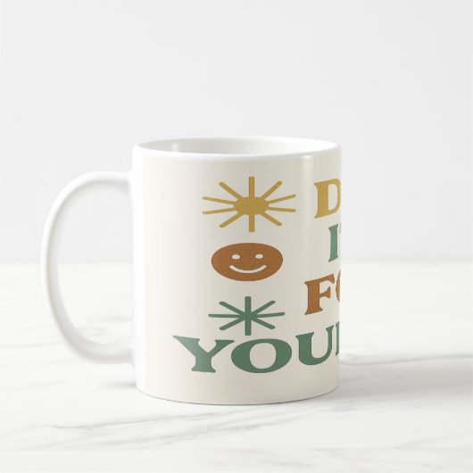 Mug Faites-Le Pour Vous-Même (Gauche)