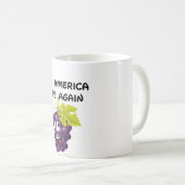 MUG FAITES LE RAISIN DE L'AMÉRIQUE ENCORE ATTAQUER (Devant droit)