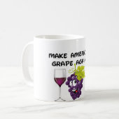 MUG FAITES LE RAISIN DE L'AMÉRIQUE ENCORE ATTAQUER (Devant gauche)