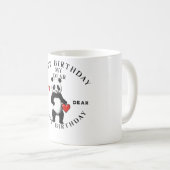 Mug "Faites-le spécial : Joyeux art d'anniversaire (Devant droit)