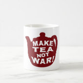 Mug Faites le thé ne pas lutter v8 (Centre)