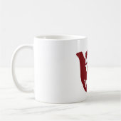 Mug Faites le thé ne pas lutter v8 (Gauche)