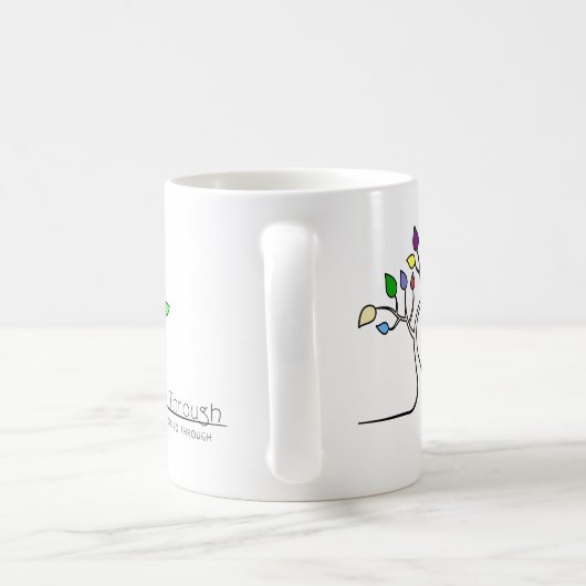 Mug Faites le tour de ce que vous traversez (Poignée)