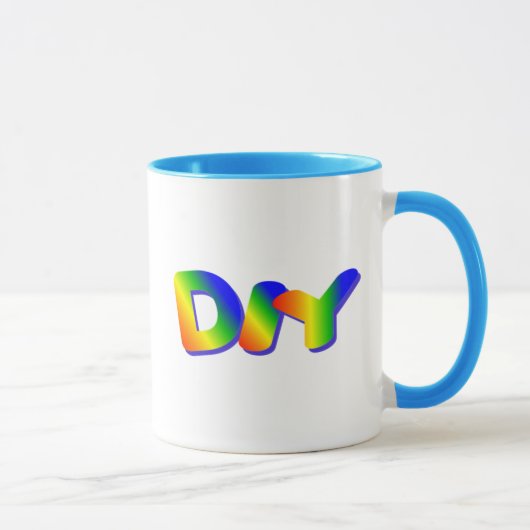Mug Faites-Le Vous-Même (Droite)