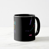 Mug Faites les maths, professeur de maths (Devant droit)