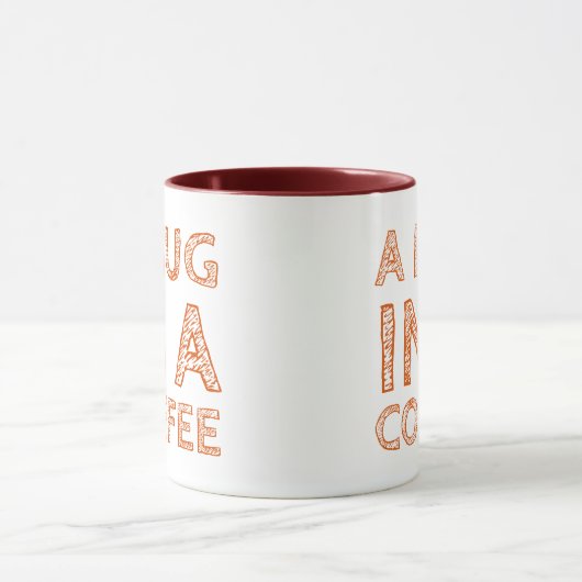Mug Faites l'expérience d'un câlin dans un café et sir (Centre)