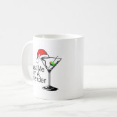 Mug Faites-moi confiance Im un barman Martini (Devant gauche)