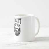 Mug Faites-moi confiance j'ai une barbe (Devant droit)