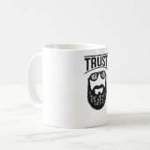 Mug Faites-moi confiance j'ai une barbe (Devant gauche)