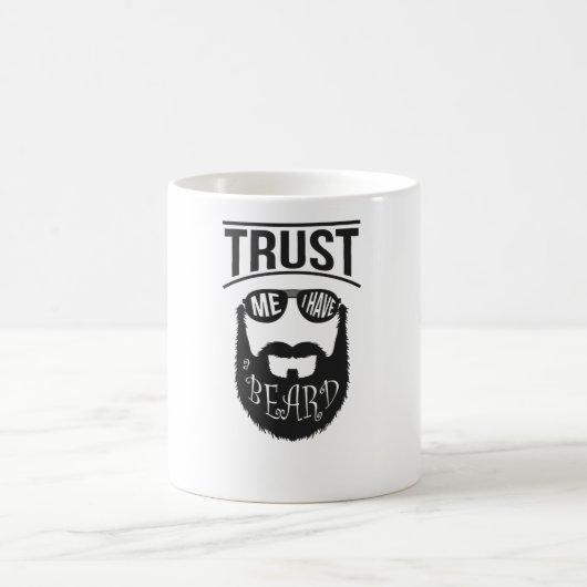 Mug Faites-moi confiance j'ai une barbe (Centre)