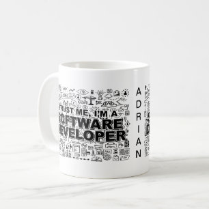 Mug Faites-moi confiance, je suis développeur de logic
