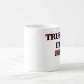 Mug Faites-moi confiance je suis RABBIN (Centre)