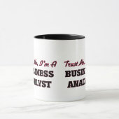 Mug Faites-moi confiance je suis un analyste (Centre)