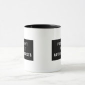 Mug Faites-moi confiance je suis un anthropologue (Centre)