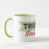 Mug Faites-moi confiance. Je suis un Birder ! Ruban (Gauche)