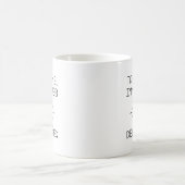 Mug Faites-moi confiance Je suis un concepteur Web (Centre)
