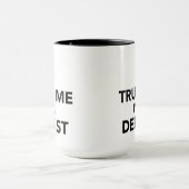 Mug Faites-moi confiance je suis un dentiste (Centre)