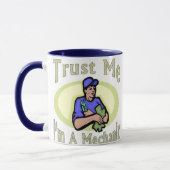 Mug Faites-moi confiance Je suis un mécanicien (Gauche)