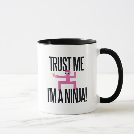 Mug Faites-moi confiance Je suis un Ninja (Droite)