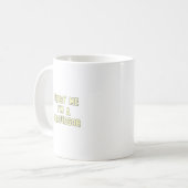 Mug Faites-moi confiance je suis un professeur (Devant gauche)